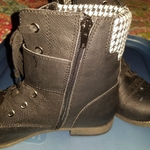 Rampage lace/zip boots